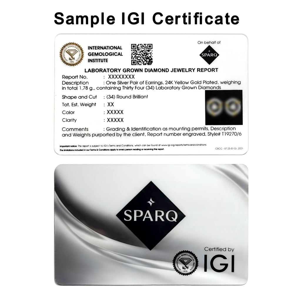 0.11 Carat  | 925 Sterling Silver Yellow Gold Plated Floral Nosepin